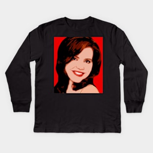 geena davis Kids Long Sleeve T-Shirt